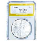 2003 Silver Eagle PGA MS70