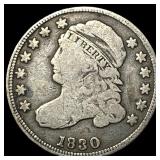 1830 Capped Bust Dime NICELY CIRCULATED