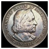 1892 Columbian Exposition Half Dollar NEARLY UNCIR