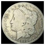 1892 Silver Morgan Dollar NICELY CIRCULATED