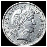 1904 Silver Barber Dime CLOSELY UNCIRCULATED