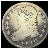 1810 Capped Bust Half Dollar NICELY CIRCULATED