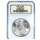 1904-O Morgan Silver Dollar NGC MS63