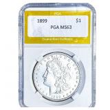 1899 Morgan Silver Dollar PGA MS63
