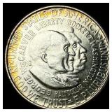 1952 Silver Half Dollar Booker T. Washington-Carve
