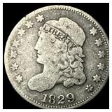 1829 Capped Bust Half Dime LIGHTLY CIRCULATED