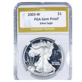 2003-W Silver Eagle PGA Gem Proof