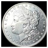 1900-S Silver Morgan Dollar CHOICE AU