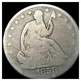 1858-O Silver Seated Liberty Half Dollar HIGH  GR