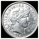 1914-D Silver Barber Dime UNCIRCULATED