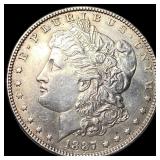 1887 Silver Morgan Dollar CLOSELY  UNCIRCULATED