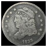 1835 Capped Bust Half Dime NICELY CIRCULATED
