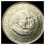 1952 Silver Half Dollar Booker T. Washington/Carve