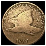 1857 Flying Eagle Cent LIGHTLY CIRCULATED