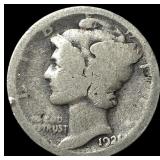 1921 Silver Mercury Dime NICELY CIRCULATED