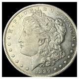 1889-D Morgan Silver Dollar NEARLY UNCIRCULATED