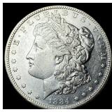 1884-S Silver Morgan Dollar LIGHTLY CIRCULATED