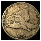 1858 Flying Eagle Cent LIGHTLY CIRCULATED