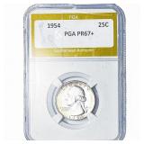 1954 Washington Silver Quarter PGA PR67+