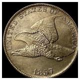 1857 Flying Eagle Cent UNCIRCULATED