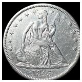 1843 Silver Seated Liberty Half Dollar  CLOSELY U