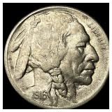 1916-S Buffalo Nickel CHOICE AU