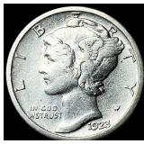 1923-S Silver Mercury Dime CLOSELY  UNCIRCULATED