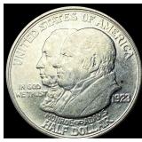 1923-S Silver Monroe Doctrine Half Dollar  CLOSEL