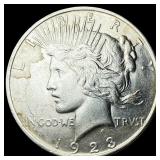 1923 Silver Peace Dollar CLOSELY UNCIRCULATED