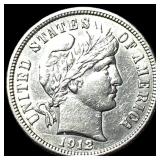1912 Silver Barber Dime UNCIRCULATED