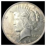 1924 Silver Peace Dollar UNCIRCULATED