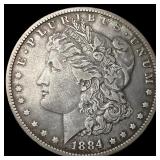 1884-O Silver Morgan Dollar NEARLY UNCIRCULATED