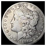 1884-O Silver Morgan Dollar LIGHTLY CIRCULATED