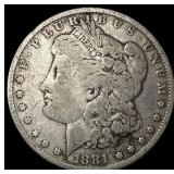 1881 Morgan Silver Dollar LIGHTLY CIRCULATED