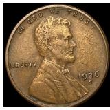 1926-S Lincoln Wheat Cent NEARLY UNCIRCULATED