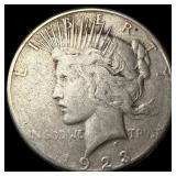 1923-S Silver Peace Dollar LIGHTLY CIRCULATED