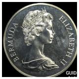 1972 Bermuda Silver 1 Dollar Proof