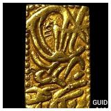 1868-1869 Japan Meiji Dynasty Gold 2 Bu