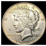 1934-D Silver Peace Dollar CLOSELY UNCIRCULATED