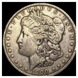 1900-S Silver Morgan Dollar NEARLY UNCIRCULATED