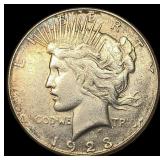 1923-S Silver Peace Dollar NEARLY UNCIRCULATED