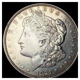 1921 Silver Morgan Dollar CLOSELY UNCIRCULATED