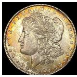 1878 Silver Morgan Dollar NEARLY UNCIRCULATED