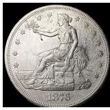1876-S Silver Trade Dollar CLOSELY UNCIRCULATED