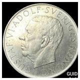 1952TS Sweden Silver 5 Kronor