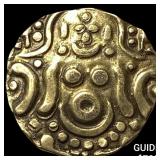 India Gangeyadeva 1051-1041 AD Electrum Stater