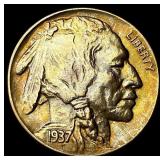 1937-D Nickel Buffalo Five Cents UNCIRCULATED