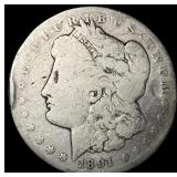1891-CC Morgan Silver Dollar HIGH GRADE