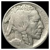1914-D Buffalo Nickel NICELY CIRCULATED
