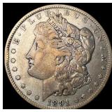 1891 Morgan Silver Dollar LIGHTLY CIRCULATED